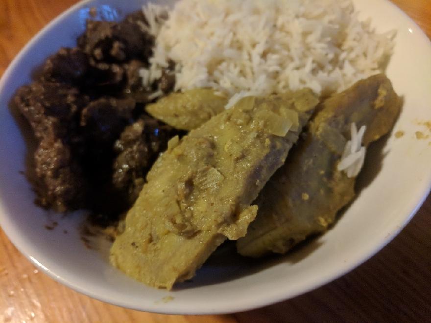 Green Banana Curry