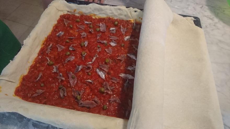 Komiža (Vis) pie (Komiška pogača)