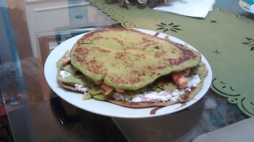 Pea Pancakes
