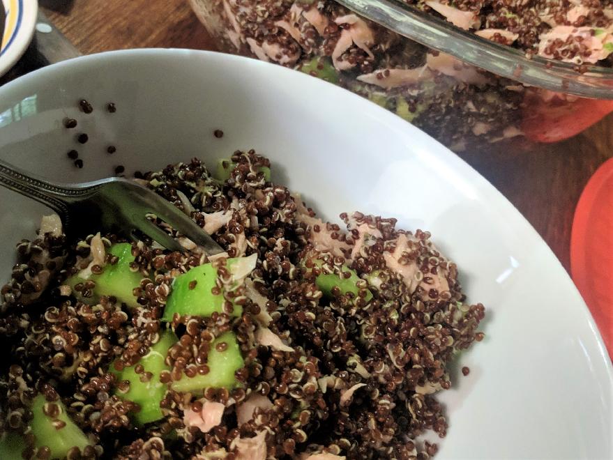 Smoked Trout & Quinoa Salad